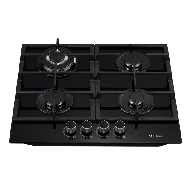 COCINA EMPOTRABLE GAS X4 QUEMADORES IENC60 IMACO - 5
