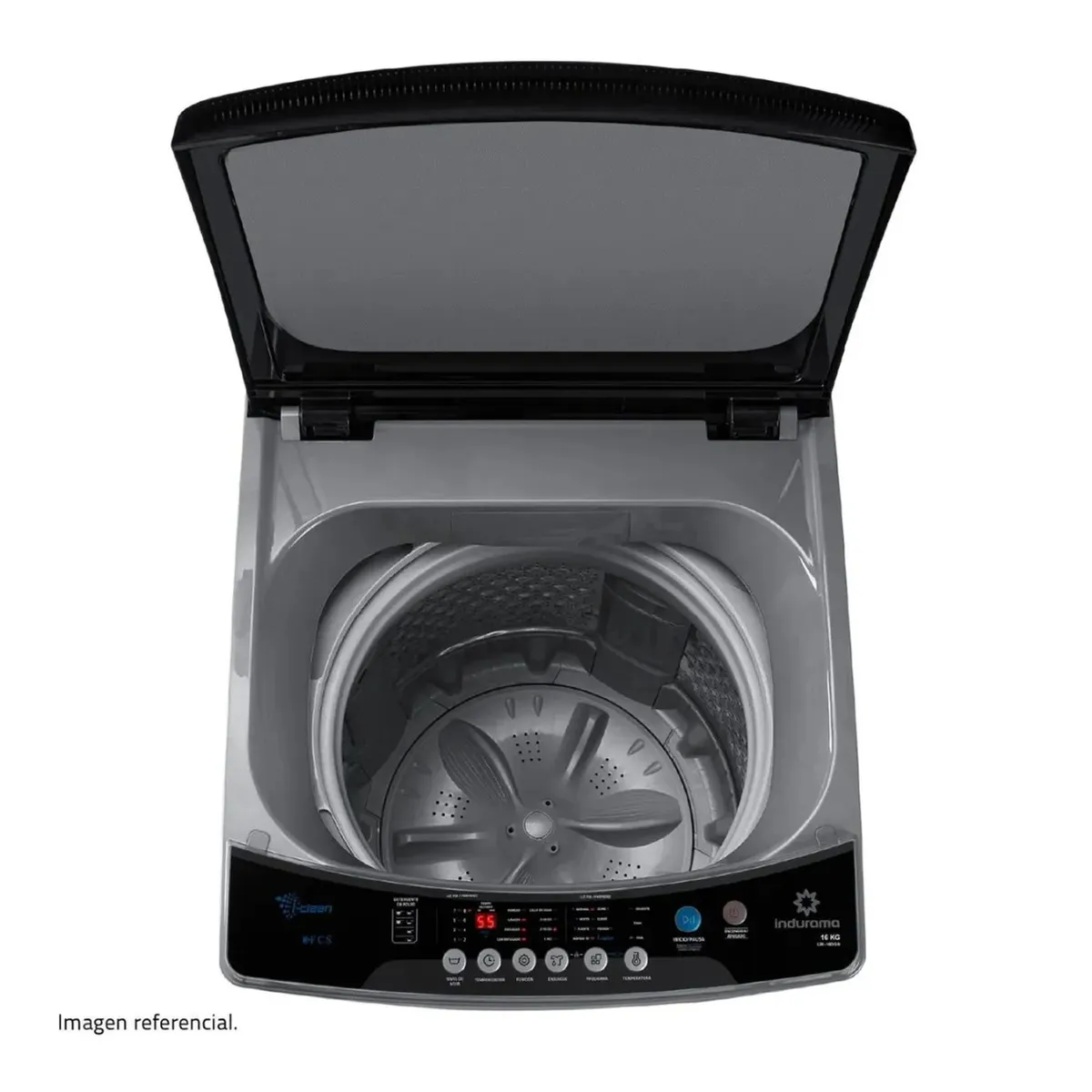 LAVADORA AUTOMATICA INDURAMA 16KG LRI-16DGR - 6