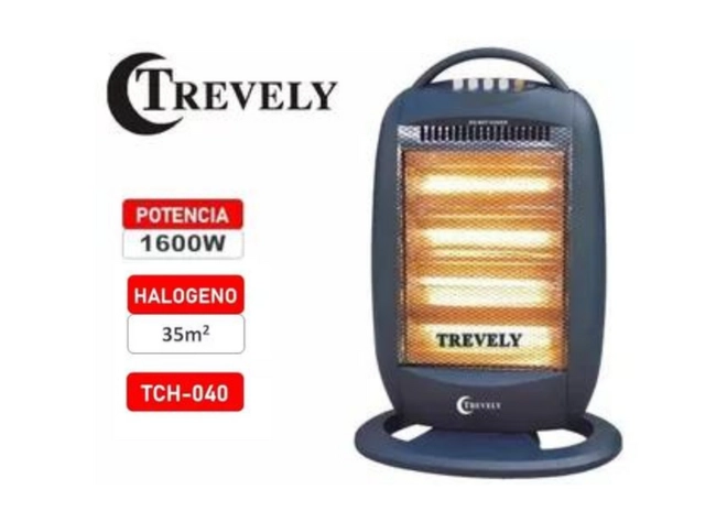 CALEFACTOR ELÉCTRICO TREVELY TCH-040 1600W - 2