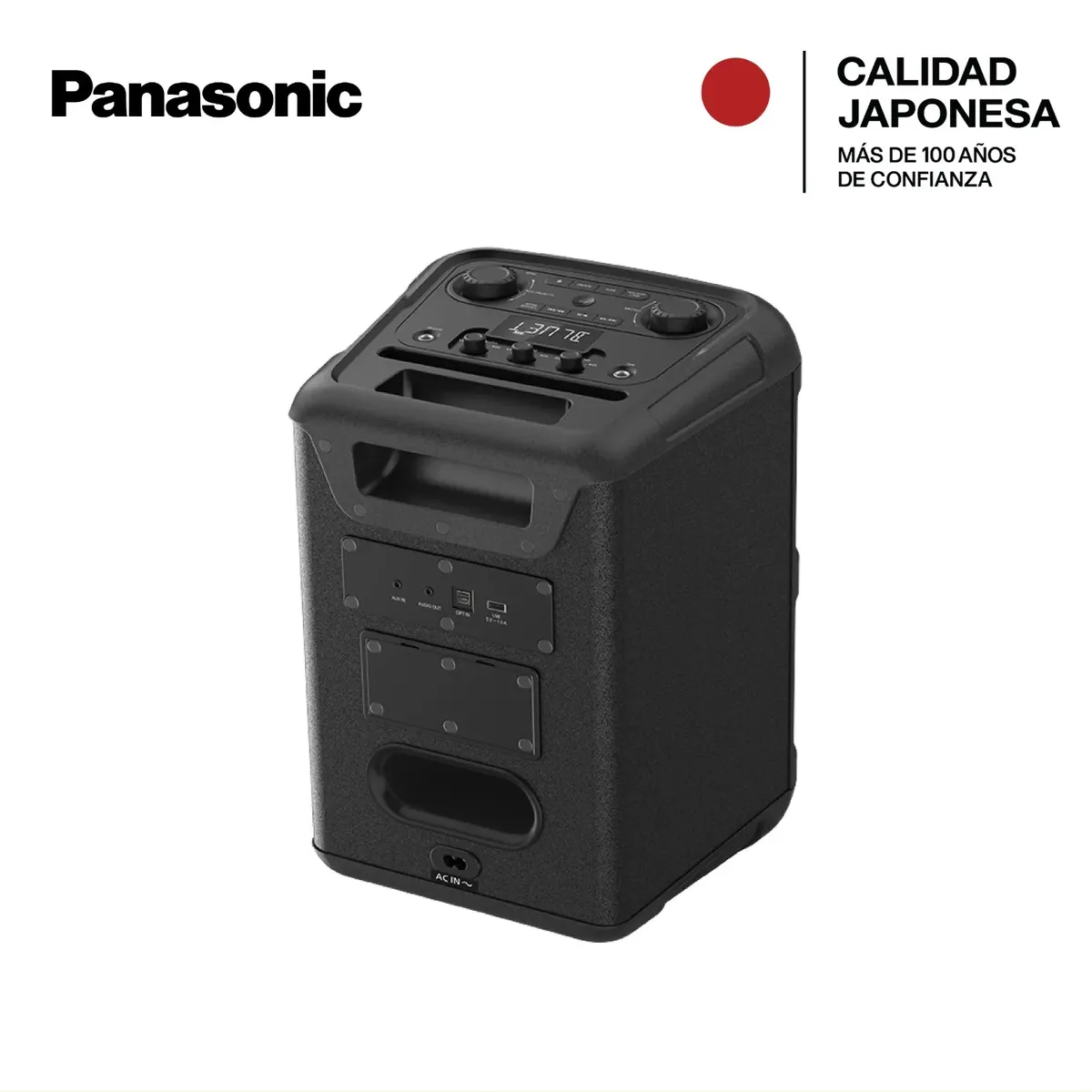 PARLANTE BLUETOOTH INALÁMBRICO PANASONIC SC-BMAX5E-K 75W - 3