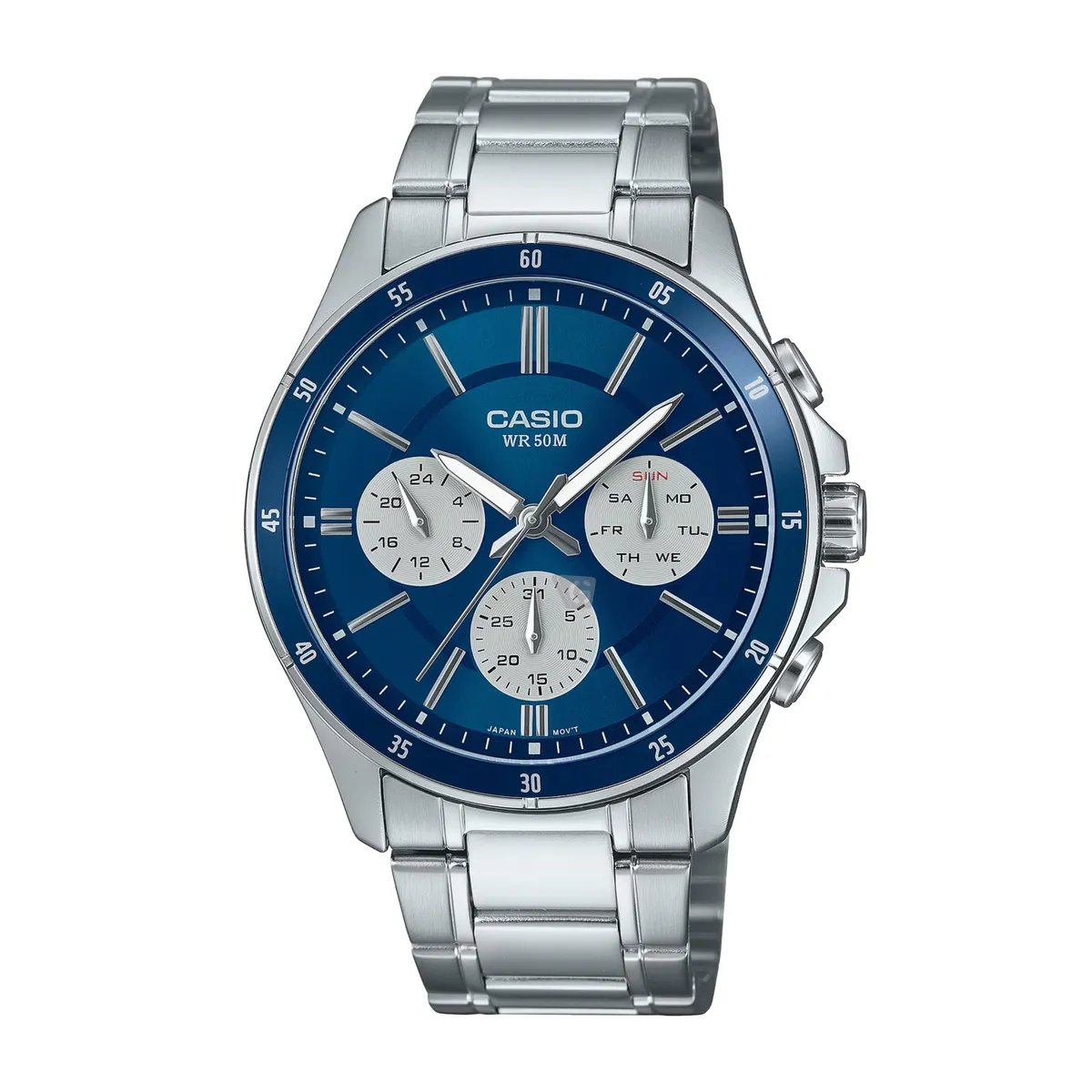 RELOJ CASIO PARA HOMBRE MTP-1374D-2A3V - 2
