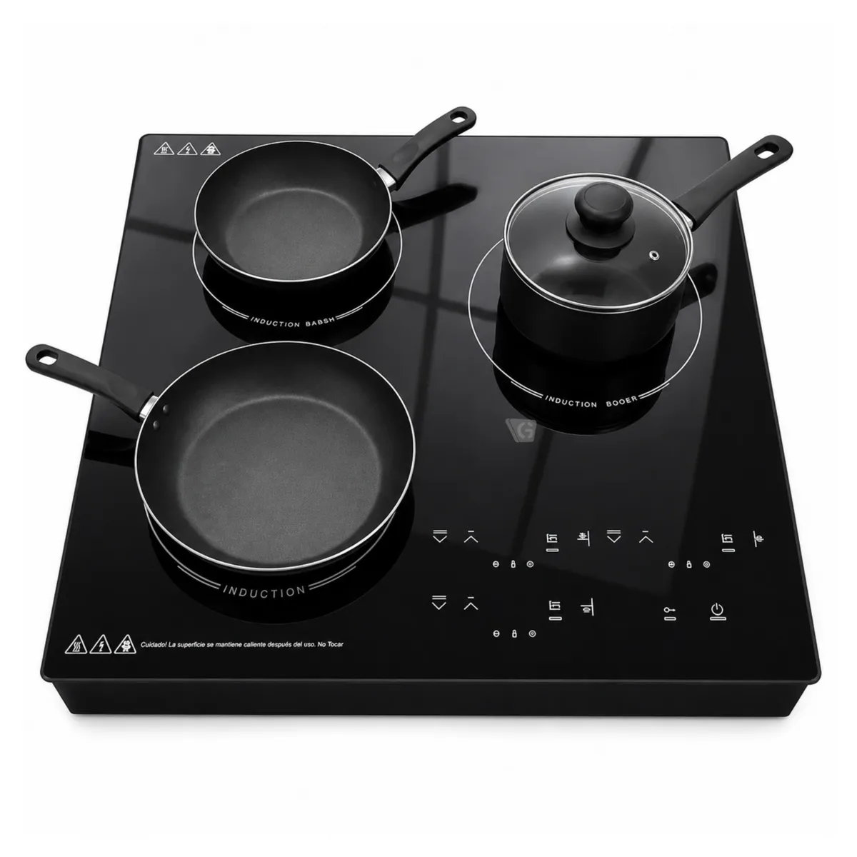 COCINA DE INDUCCION 3 HORNILLAS FINEZZA FZ-320IN-3 - 4