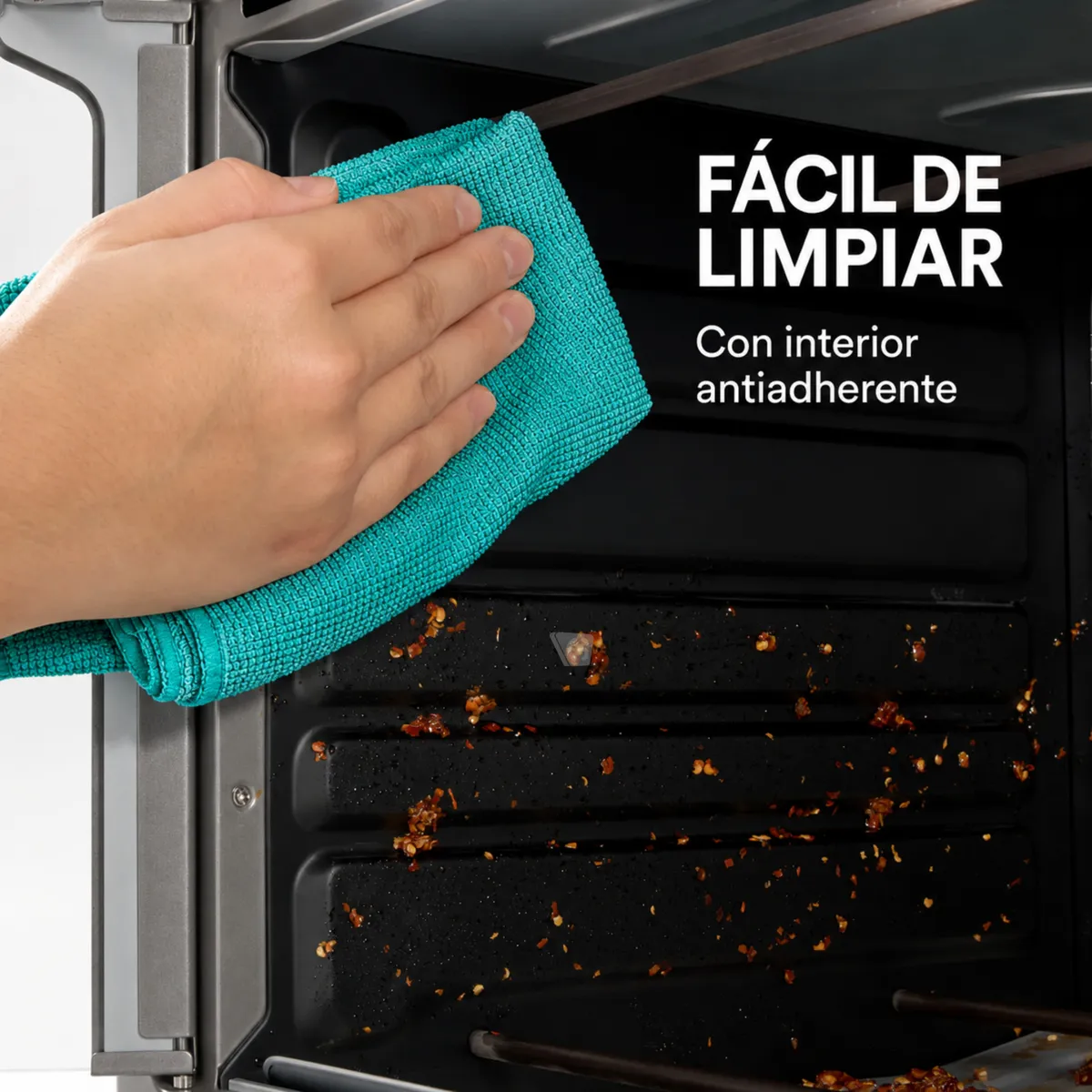 HORNO, XL, CON ROTISSERIE, DE 60 L OSTER GRIS, TSSTTV60MNS - 4