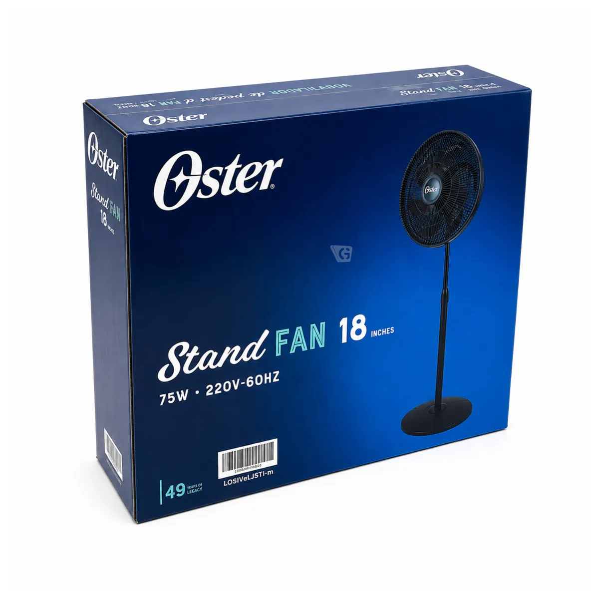 VENTILADOR OSTER DE PEDESTAL 18' 75 WATTS 3 VELOCIDADES EOSVELIST1631 - 5