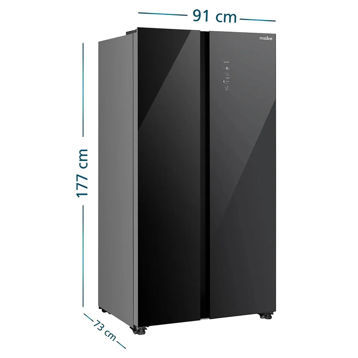 REFRIGERADORA SIDE BY SIDE INVERTER 581L NETOS MABE MSD631LKLNG0 - 2