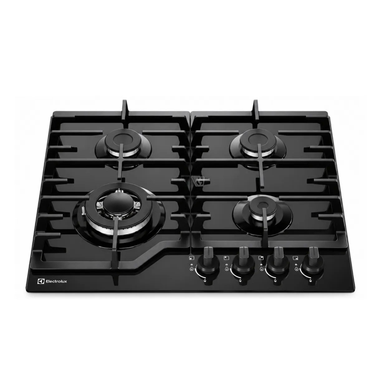 ENCIMERA A GAS 4 HORNILLAS 60CM MESA DE VIDRIO ELECTROLUX KE4CB - 2