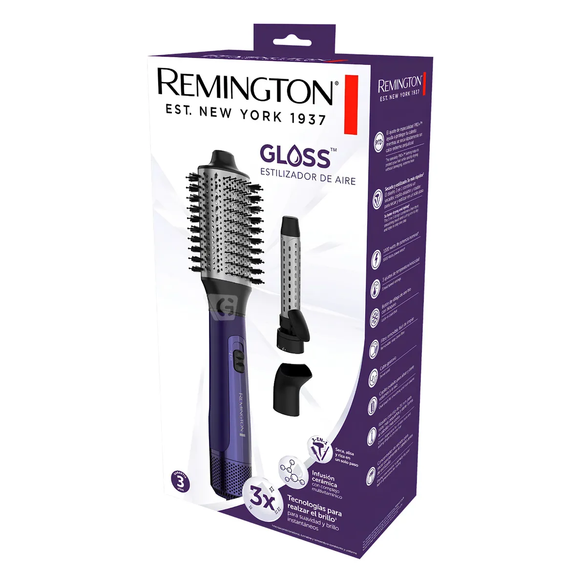ESTILIZADOR DE AIRE REMINGTON GLOSS AS9350 - 5