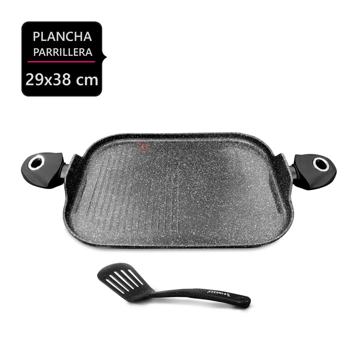 PLANCHA PARRILLERA FINEZZA FZ-P386TM - 1