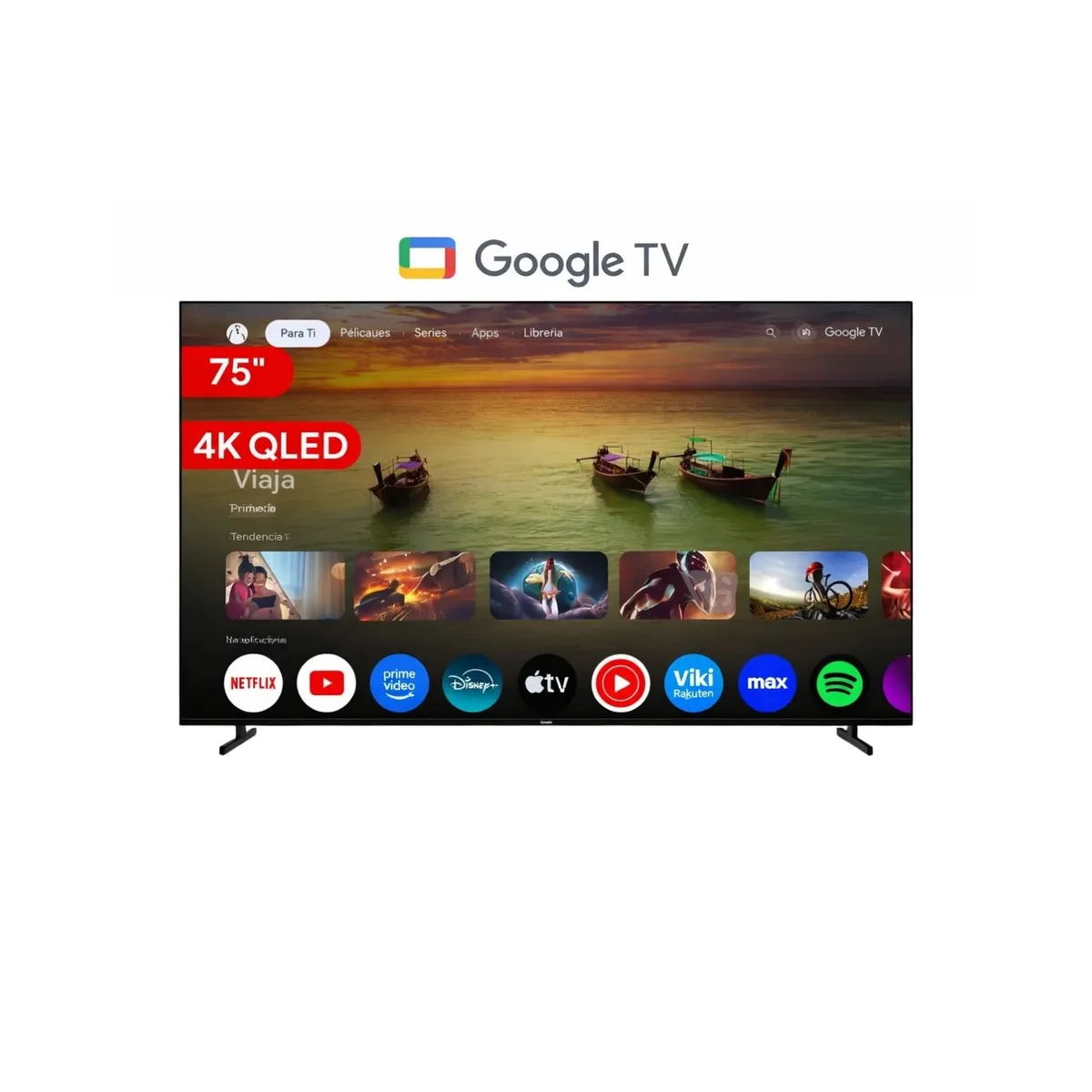 TELEVISOR MIRAY GOOGLE TV 75 QLED 4K MQ75-E2000GBT - 3