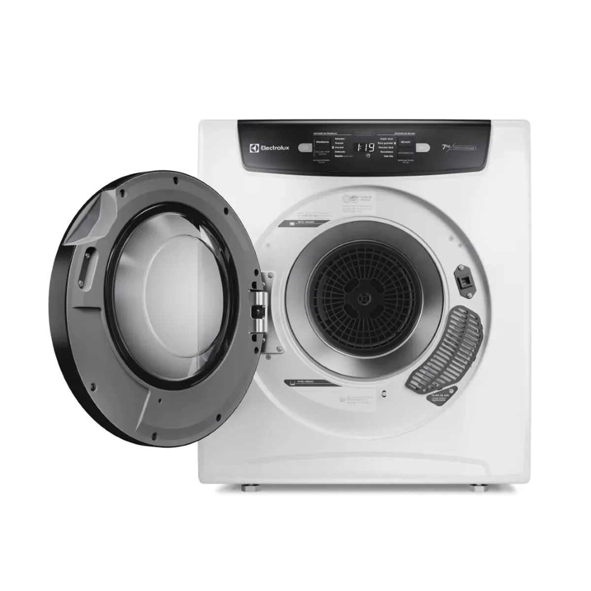 SECADORA ELECTROLUX 7KG BLANCA PREMIUM CARE CON TIME CONTROL EDEJ07D2JSYW - 3
