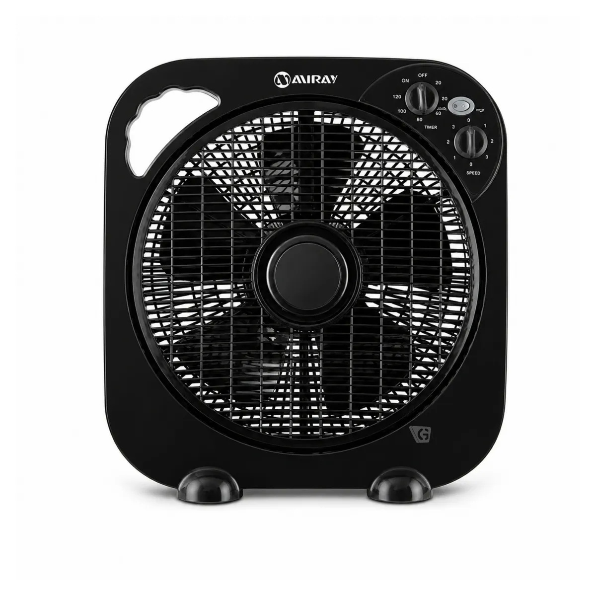 VENTILADOR CIRCULADOR MIRAY 12 VMC-1052 NEGRO - 2