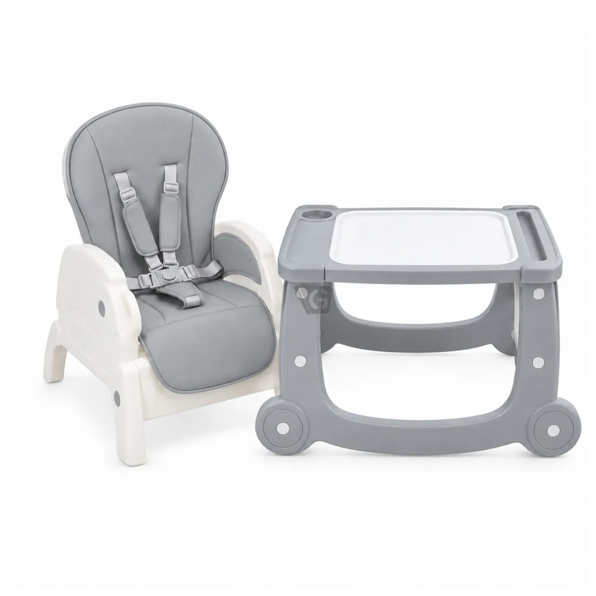 SILLA DE COMER EBABY DANIEL EB646 GRIS - 3