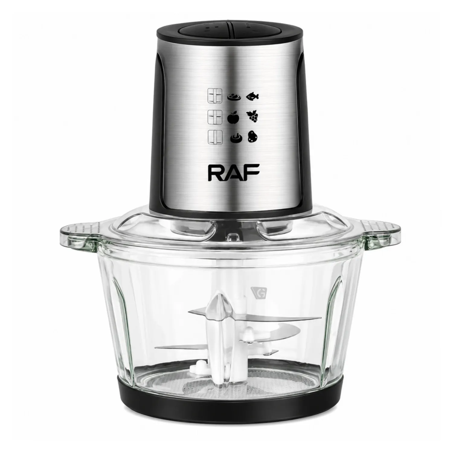 PROCESADORA DE ALIMENTOS RAFF 2L VIDRIO 800W R7018 - 2