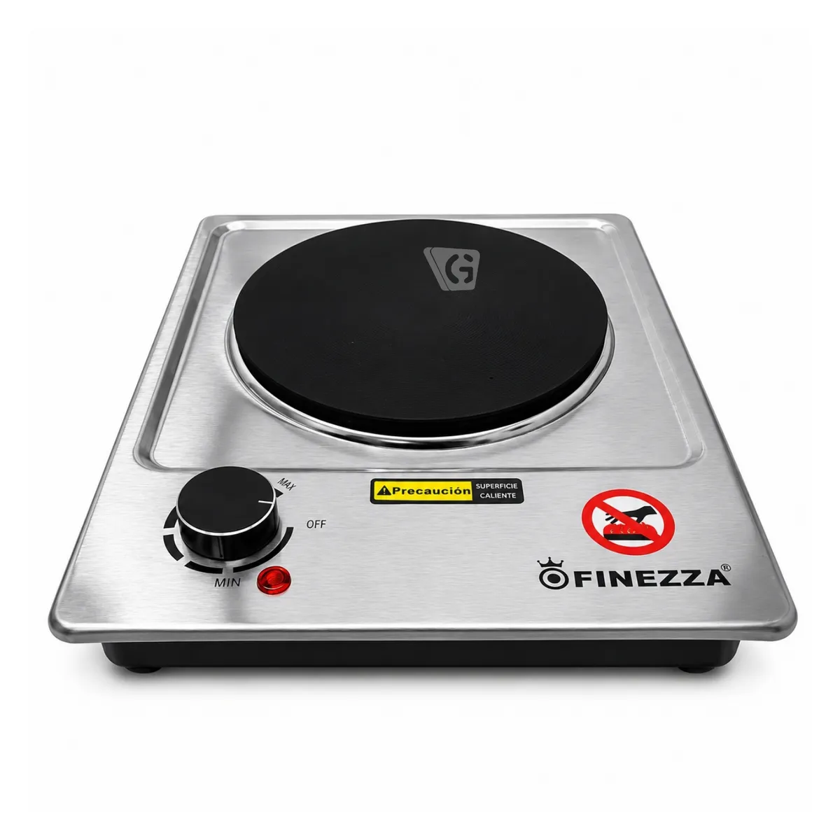 COCINA ELÉCTRICA DE 1 HORNILLA FINEZZA FZ-310H1CE 1500W - 2