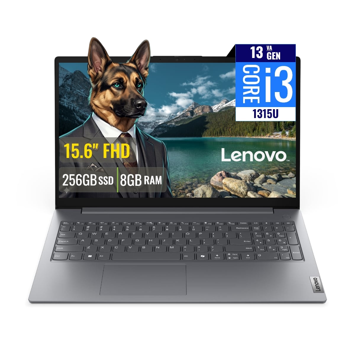 LAPTOP LENOVO V15 G5 IRL INTEL CORE I3 1315U 8GB RAM 256GB SSD M.2 15.6 FHD FREEDOS - 1