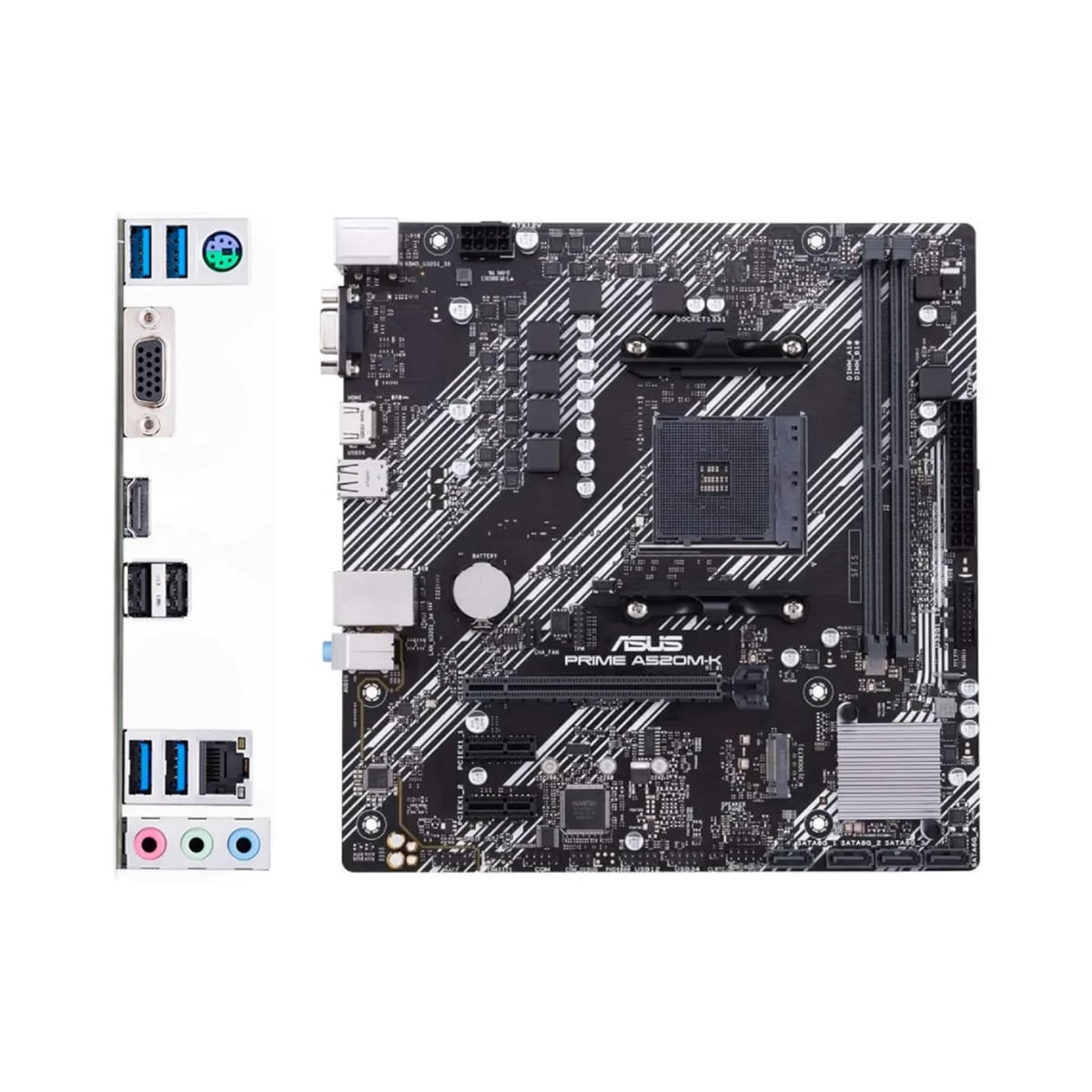 CPU GAMER PCYA AMD RYZEN 7 5700G 16GB RAM DDR4 512GB SSD M.2 2GB RX RANDEON VEGA 8 FREEDOS - 3