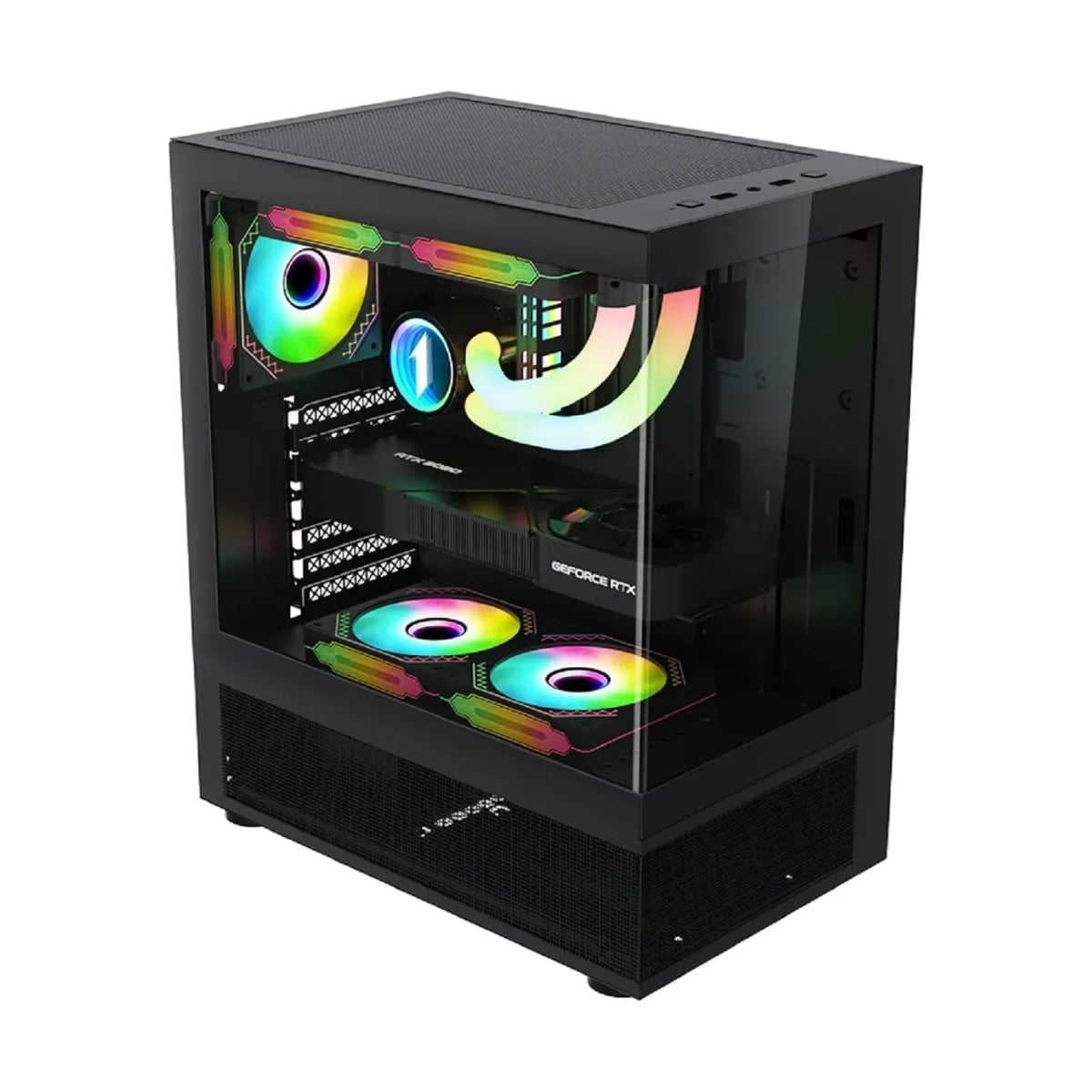 CPU GAMER PCYA AMD RYZEN 5 7600X 32GB RAM DDR5 1TB SSD M.2 8GB RXT 5060 FREEDOS - 1