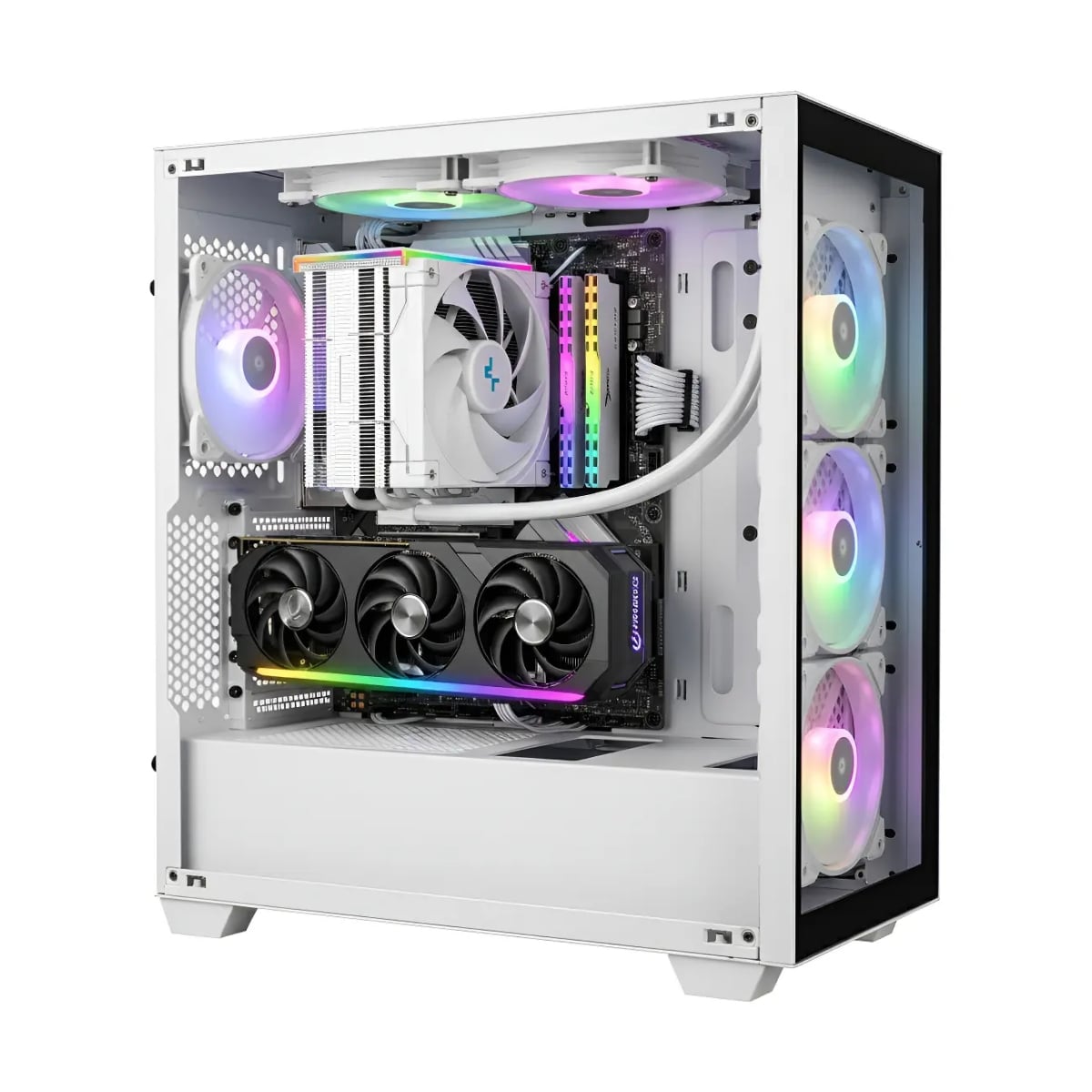 CPU GAMER PCYA AMD RYZEN 7 9800X3D 32GB RAM DDR5 1TB SSD M.2 16GB RTX 5070 TI FREEDOS - 1
