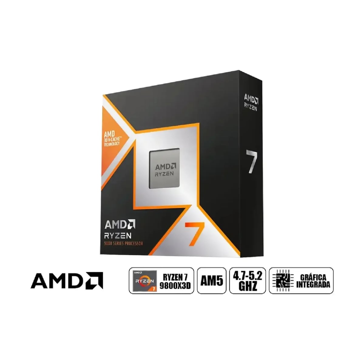 CPU GAMER PCYA AMD RYZEN 7 9800X3D 32GB RAM DDR5 1TB SSD M.2 16GB RTX 5070 TI FREEDOS - 3
