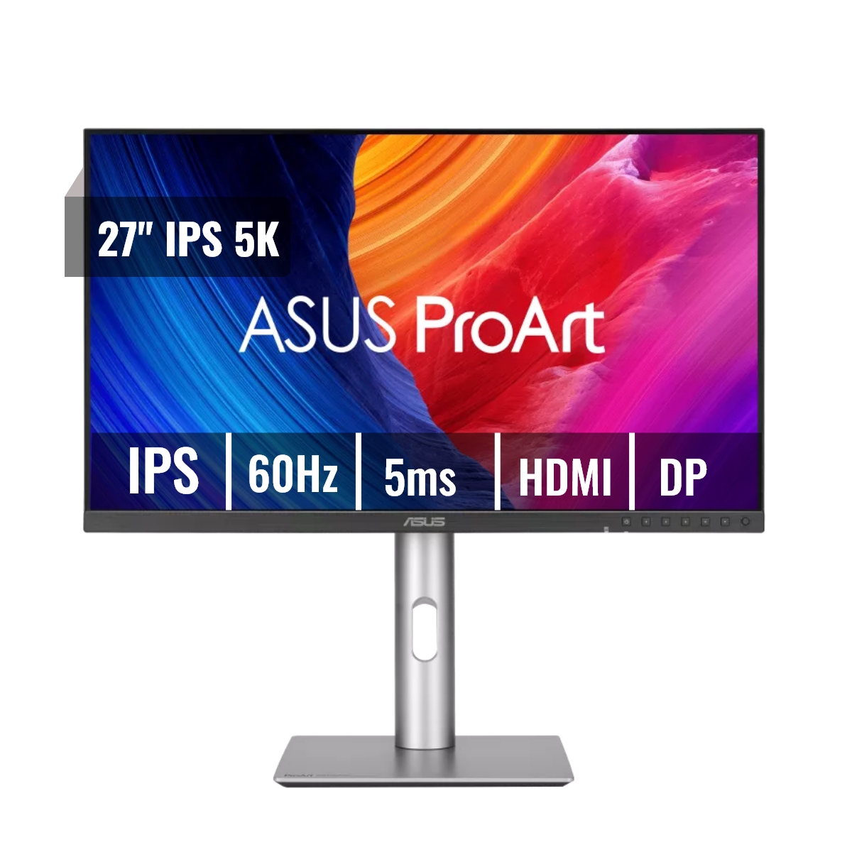 MONITOR ASUS PROART DISPLAY PA27JCV 27 IPS 5K ADOBE RGB DP HDMI USB-C - 1