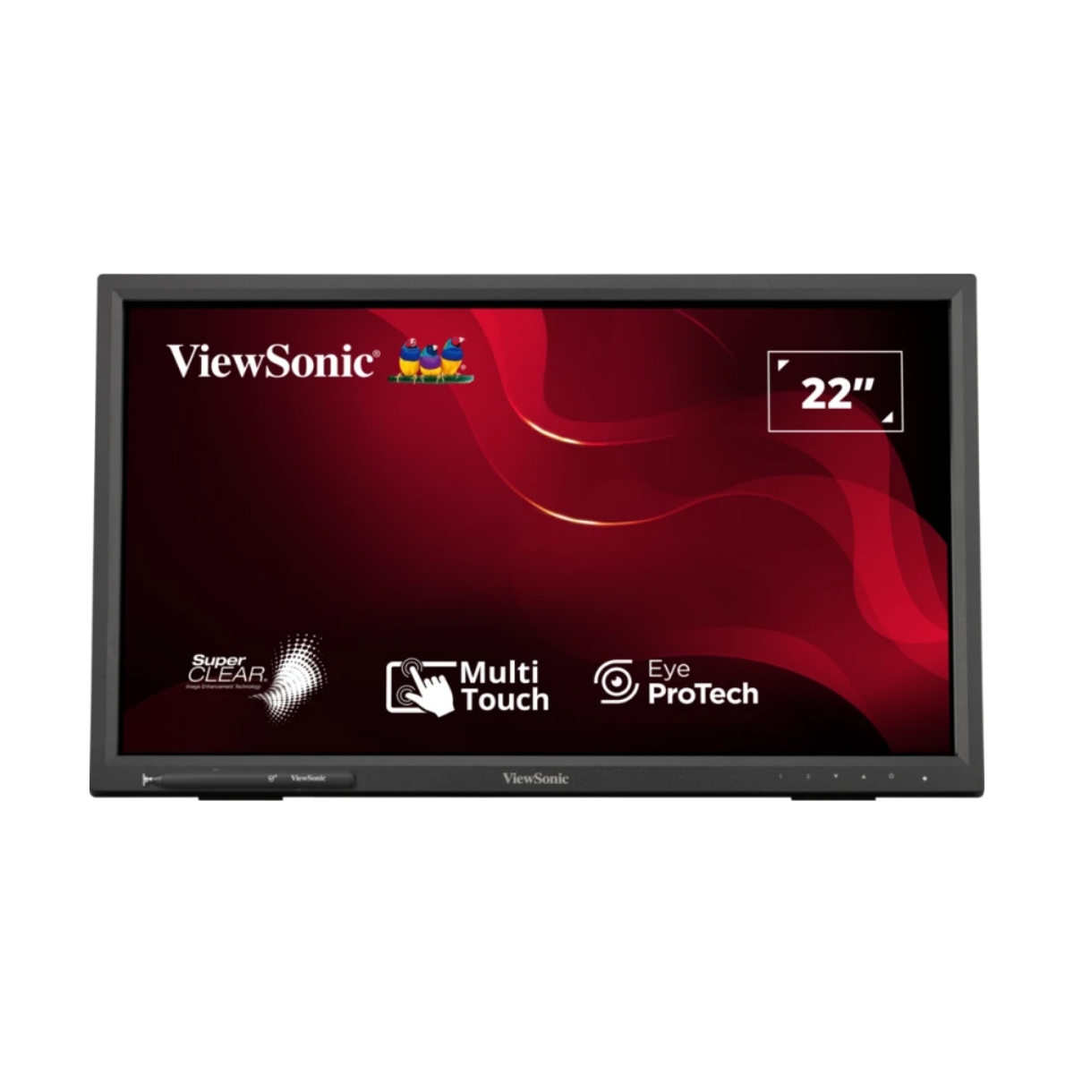 MONITOR TOUCH VIEWSONIC TD 2223 22 FHD 75HZ PANEL TN HDMI VGA DVI - 1