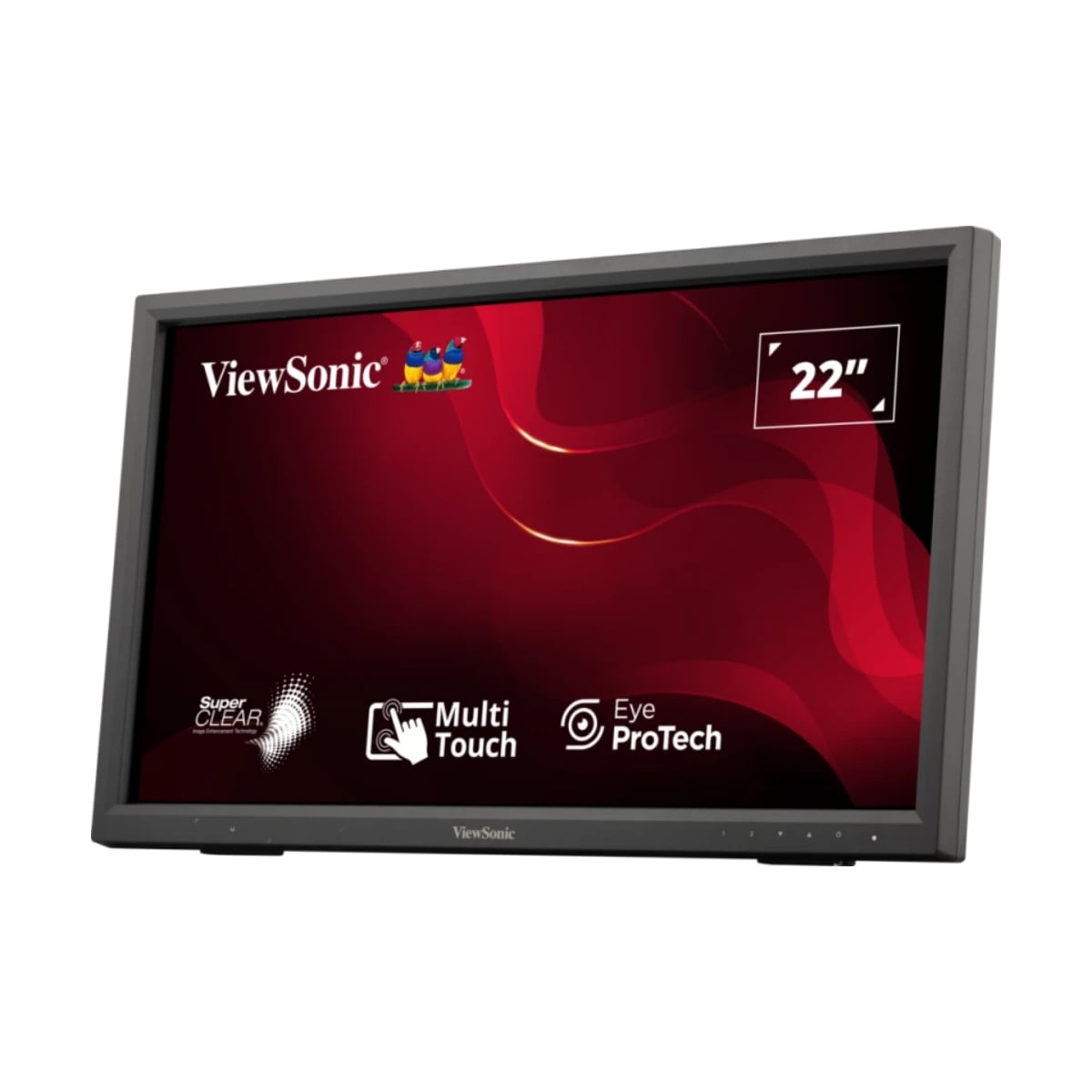 MONITOR TOUCH VIEWSONIC TD 2223 22 FHD 75HZ PANEL TN HDMI VGA DVI - 2