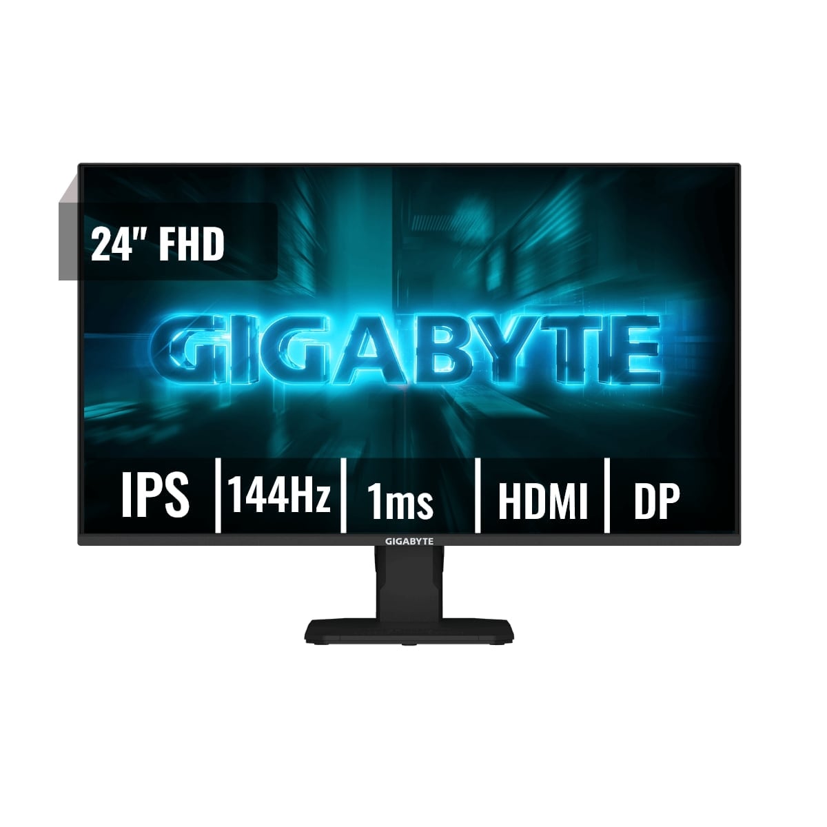 MONITOR GAMING GIGABYTE GS25F14 24 FHD IPS 144HZ 1MS HDMI DP - 1