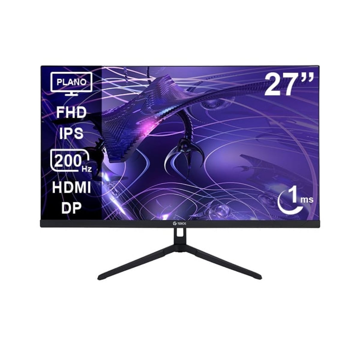 MONITOR GAMING TEROS TE 2786G 27 FHD 200HZ 1MS HDMI DP - 1