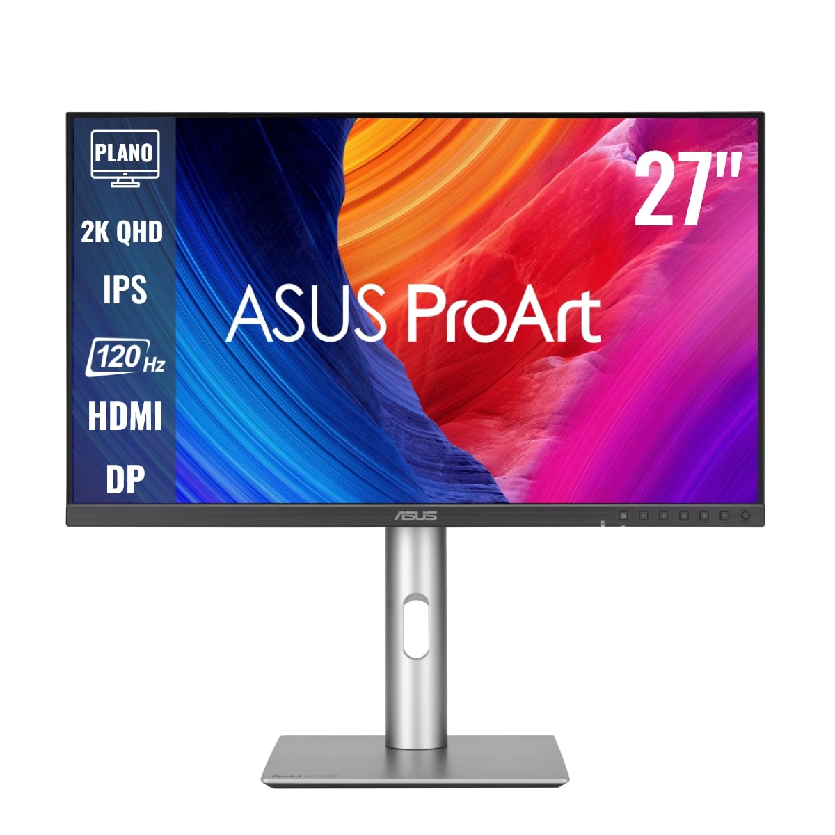 MONITOR ASUS PROART PA278QGV 27 2K IPS QHD 120HZ PIVOT ALTAVOZ DP HDMI 100% SRGB - 1