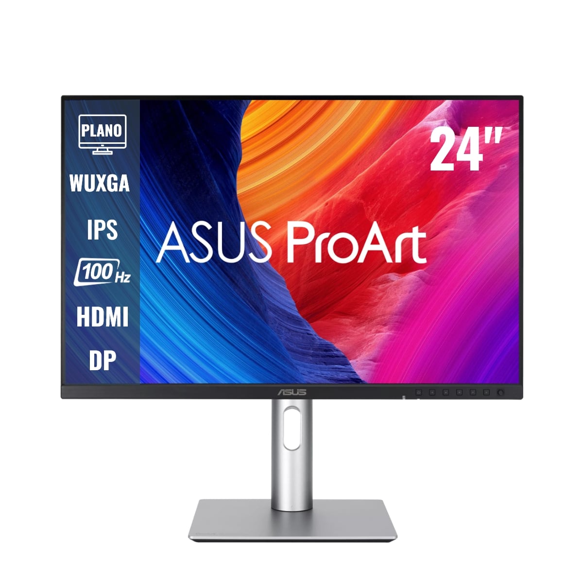 MONITOR ASUS PROART PA248QFV 24 IPS WUXGA 100HZ PIVOT ALTAVOZ DP HDMI 100% SRGB - 1