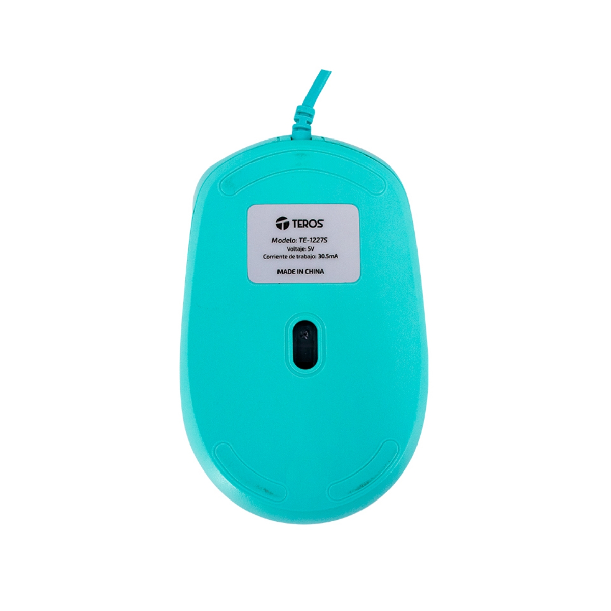 MOUSE TEROS TE 1227S VERDE 4B 1600 DPI USB - 4