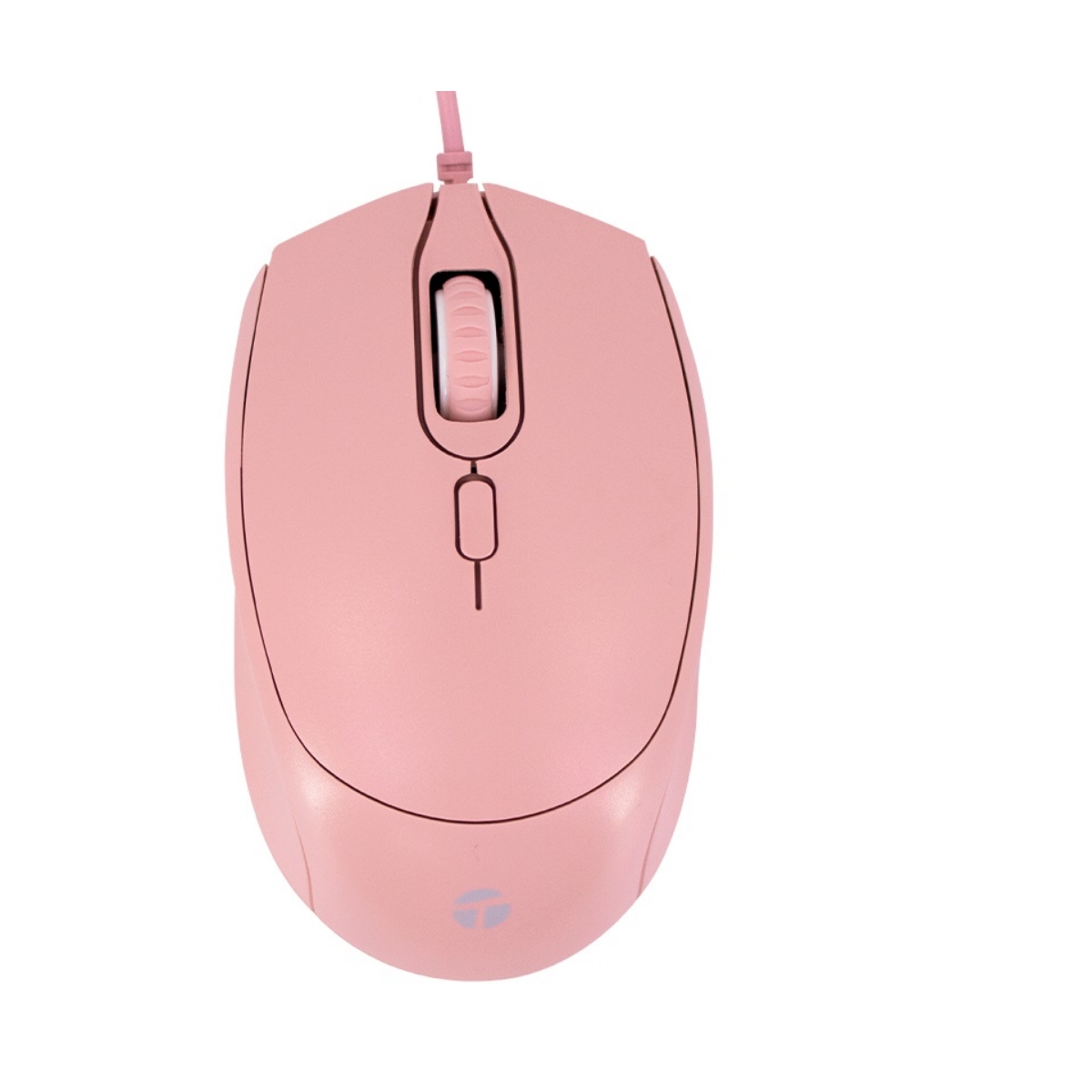 MOUSE TEROS TE 1226S ROSADO USB - 1