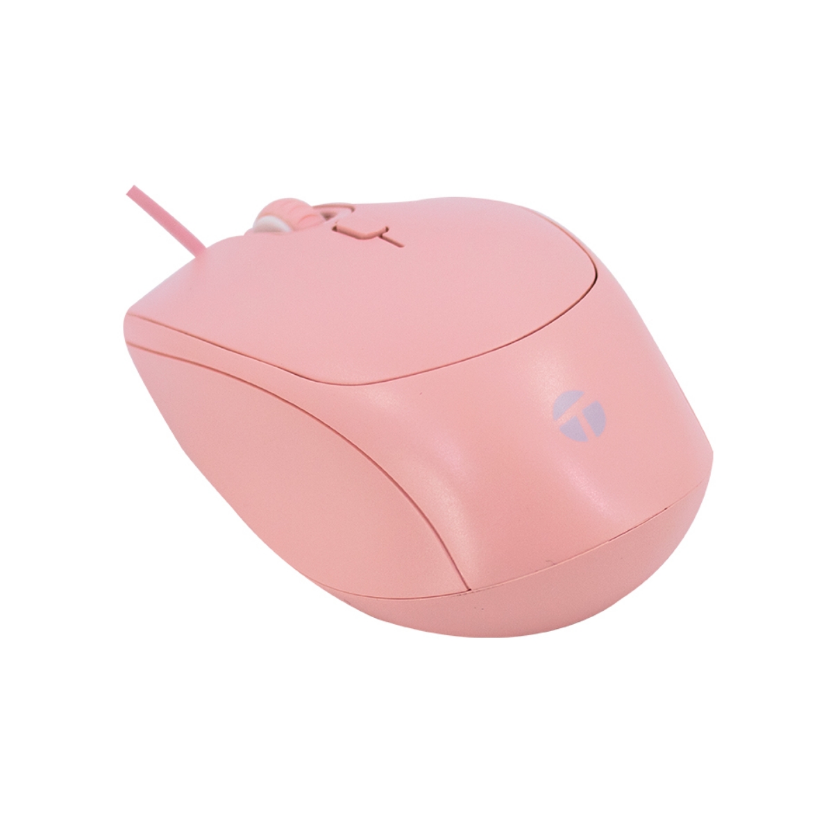 MOUSE TEROS TE 1226S ROSADO USB - 3