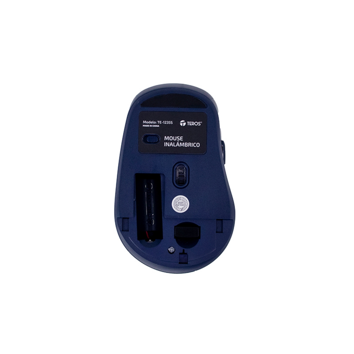 MOUSE INALAMBRICO TEROS TE 1235S AZUL 6B 1600 DPI - 4