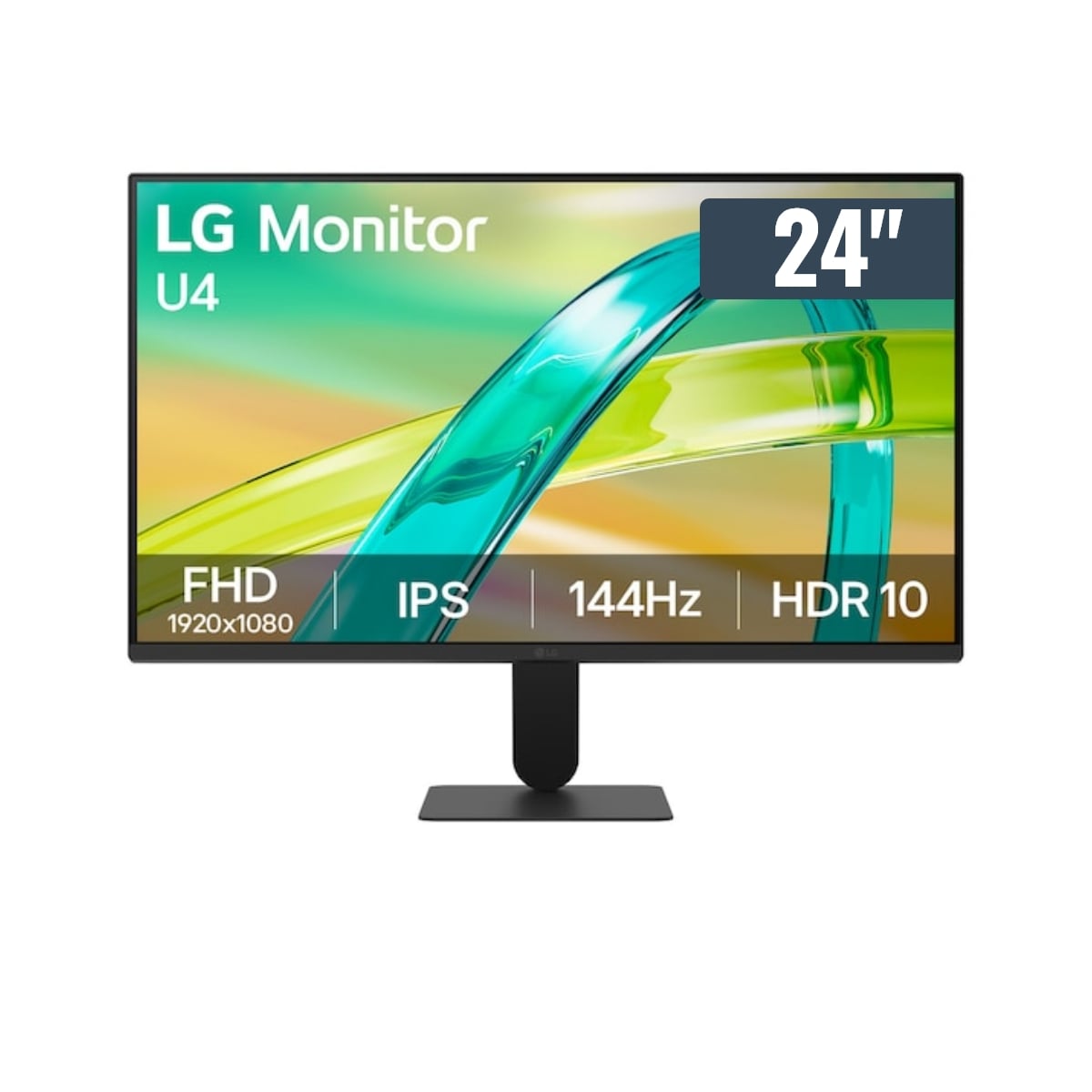 MONITOR LG U4 24U411B 24 FHD IPS 144HZ 1MS HDMI VGA - 1