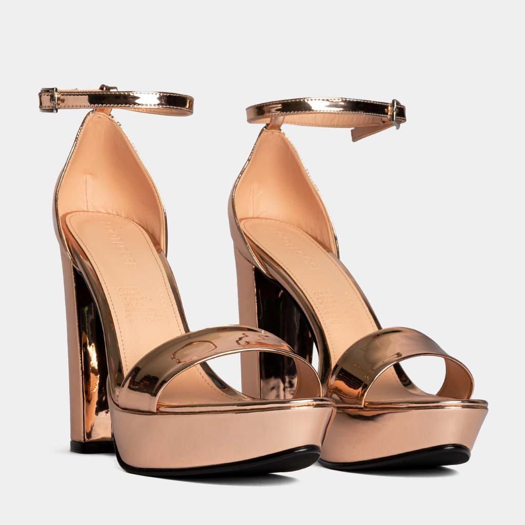 SANDALIAS MUJER FOOTLOOSE ORO ROSA FSM-06 VICTORIA (34-40) - 3