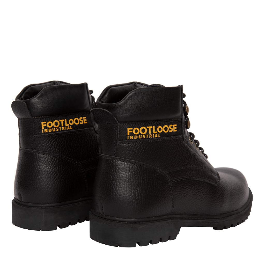 BOTINES HOMBRE FOOTLOOSE NEGRO FBK-005 INDUSTRIAL - 2
