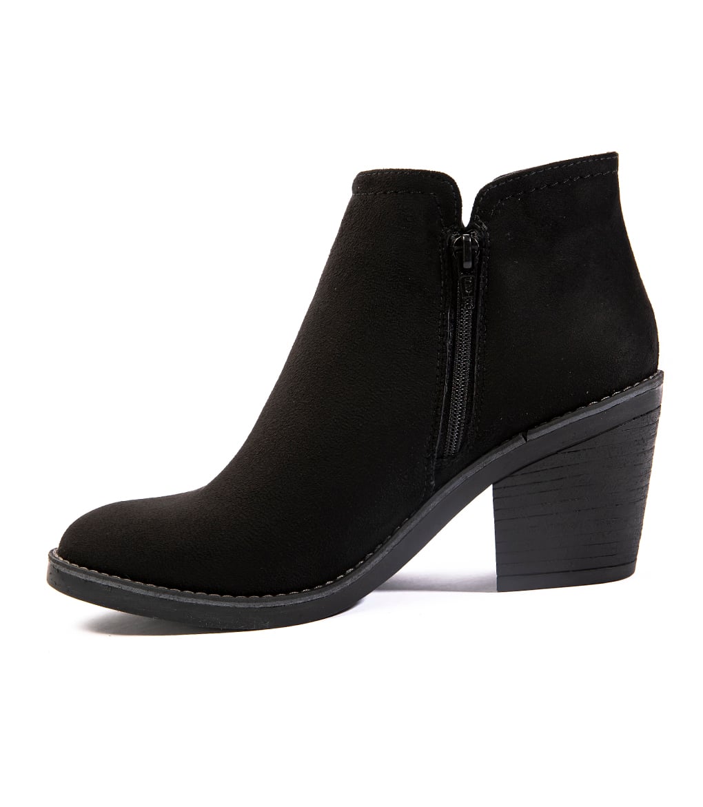 BOTINES MUJER FOOTLOOSE MICROFIBRA NEGRO FH-020 - 2
