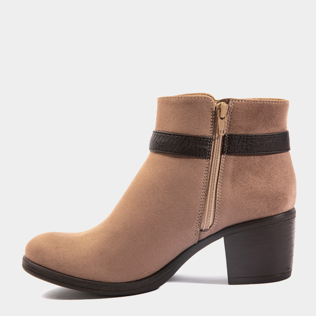 Ripley - BOTINES MUJER FOOTLOOSE MICROFIBRA GRIS FH-019 (35-39)