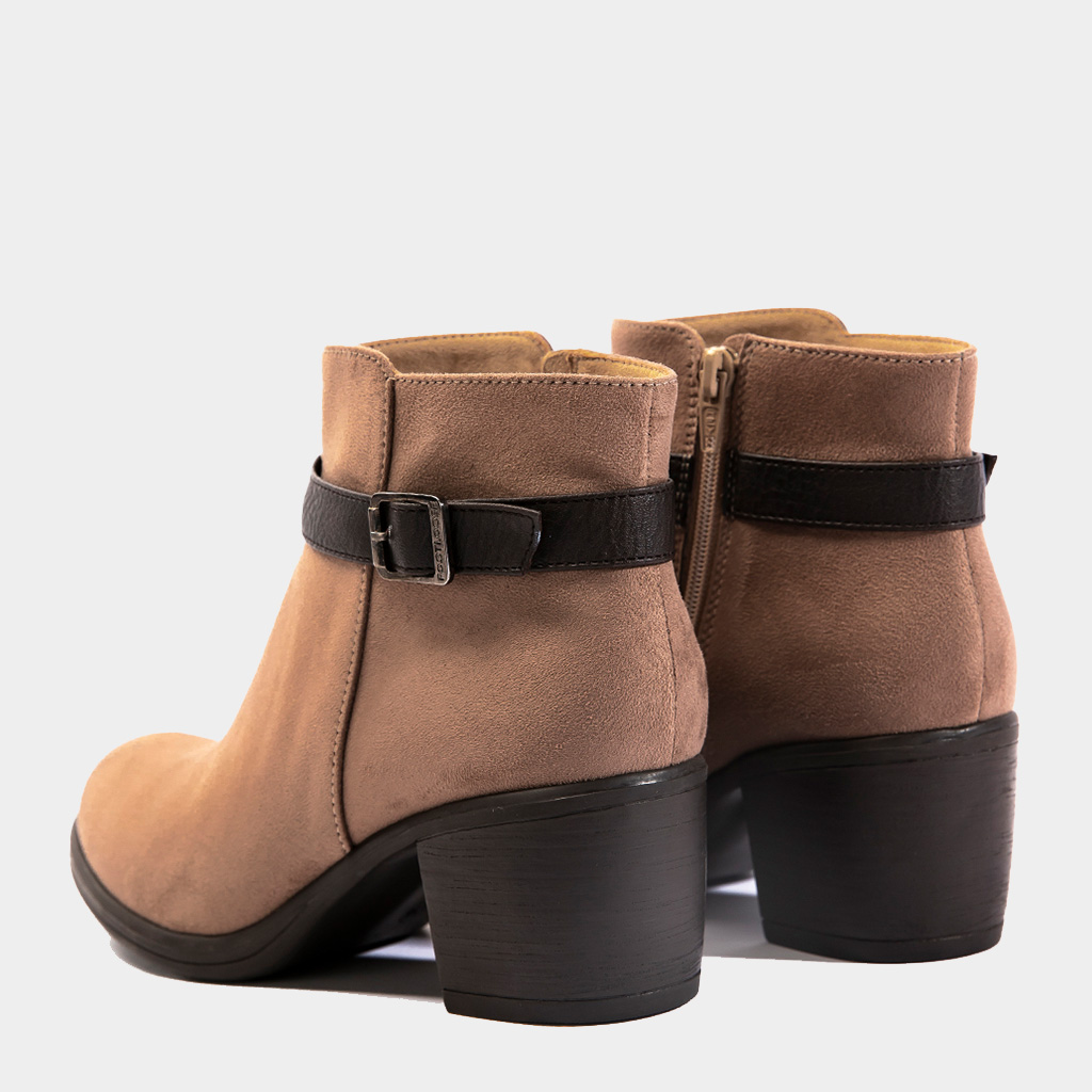 Ripley - BOTINES MUJER FOOTLOOSE MICROFIBRA GRIS FH-019 (35-39)