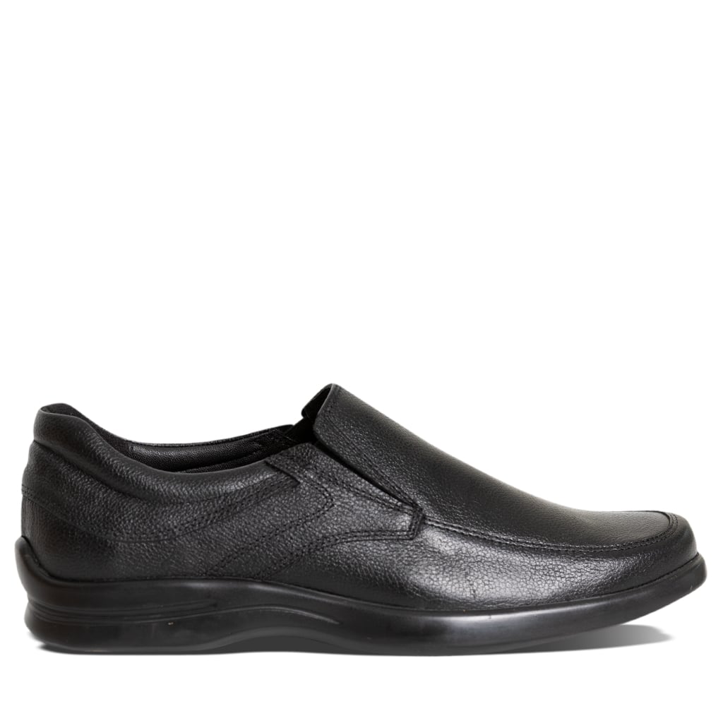ZAPATOS CASUALES HOMBRE RENZO RENZINI CUERO NEGRO RCF-039 - 1