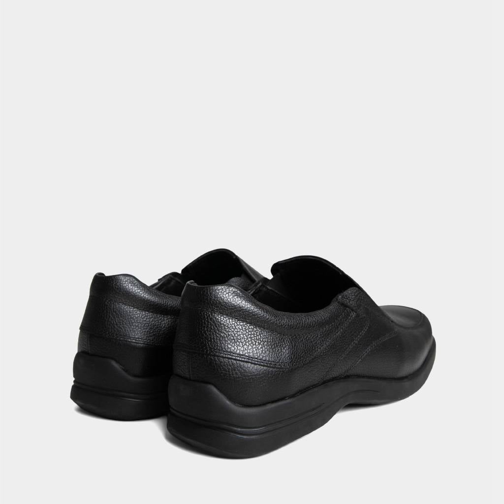 ZAPATOS CASUALES HOMBRE RENZO RENZINI CUERO NEGRO RCF-039 - 5