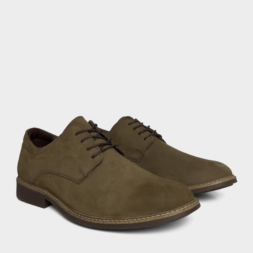 ZAPATOS CASUALES HOMBRE RENZO RENZINI CUERO VERDE RCF-041 - 3