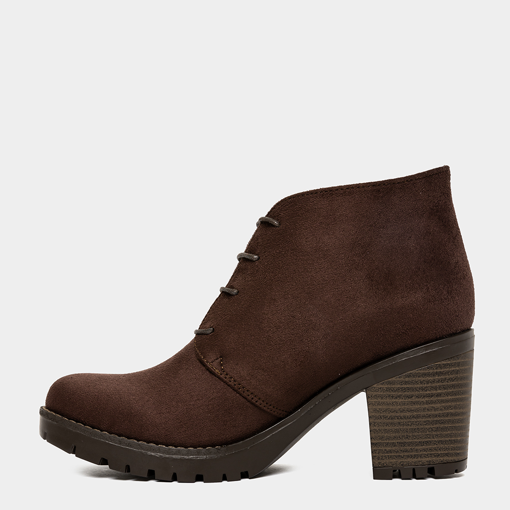 Ripley - BOTINES MUJER FOOTLOOSE MARRÓN FM-025 SUEDE (35-39)