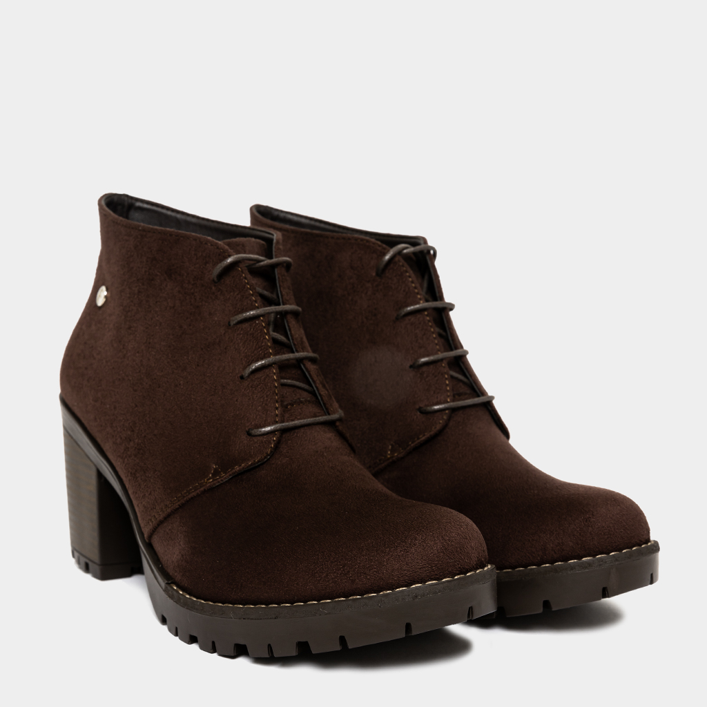Ripley - BOTINES MUJER FOOTLOOSE MARRÓN FM-025 SUEDE (35-39)