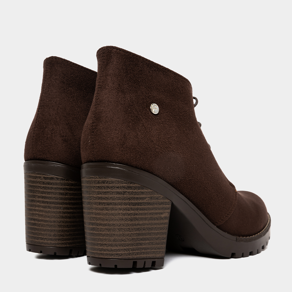 Ripley - BOTINES MUJER FOOTLOOSE MARRÓN FM-025 SUEDE (35-39)