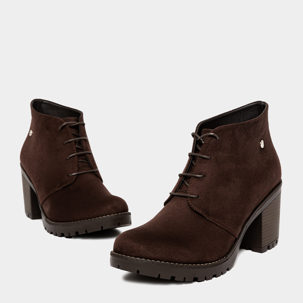 BOTINES MUJER FOOTLOOSE MARRÓN FM-025 SUEDE (35-39)