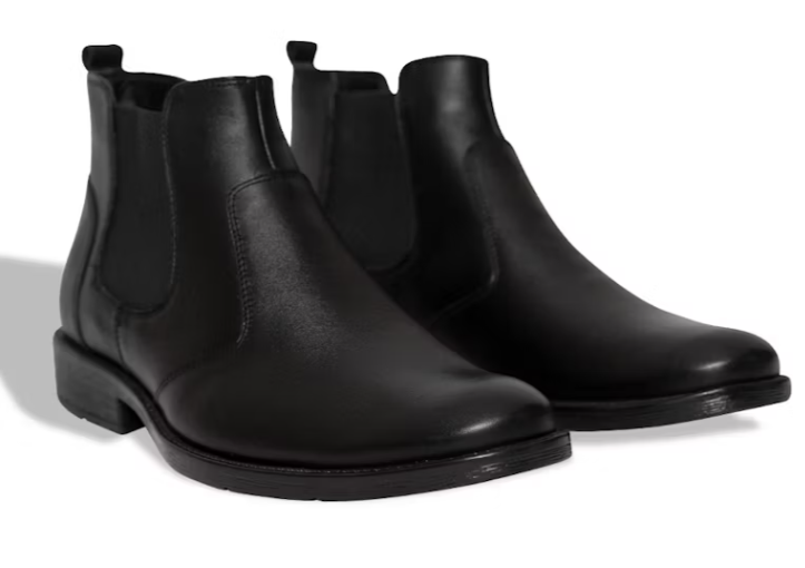 BOTINES HOMBRE RENZO RENZINI CUERO NEGRO RCF-034 (38-43) - 2