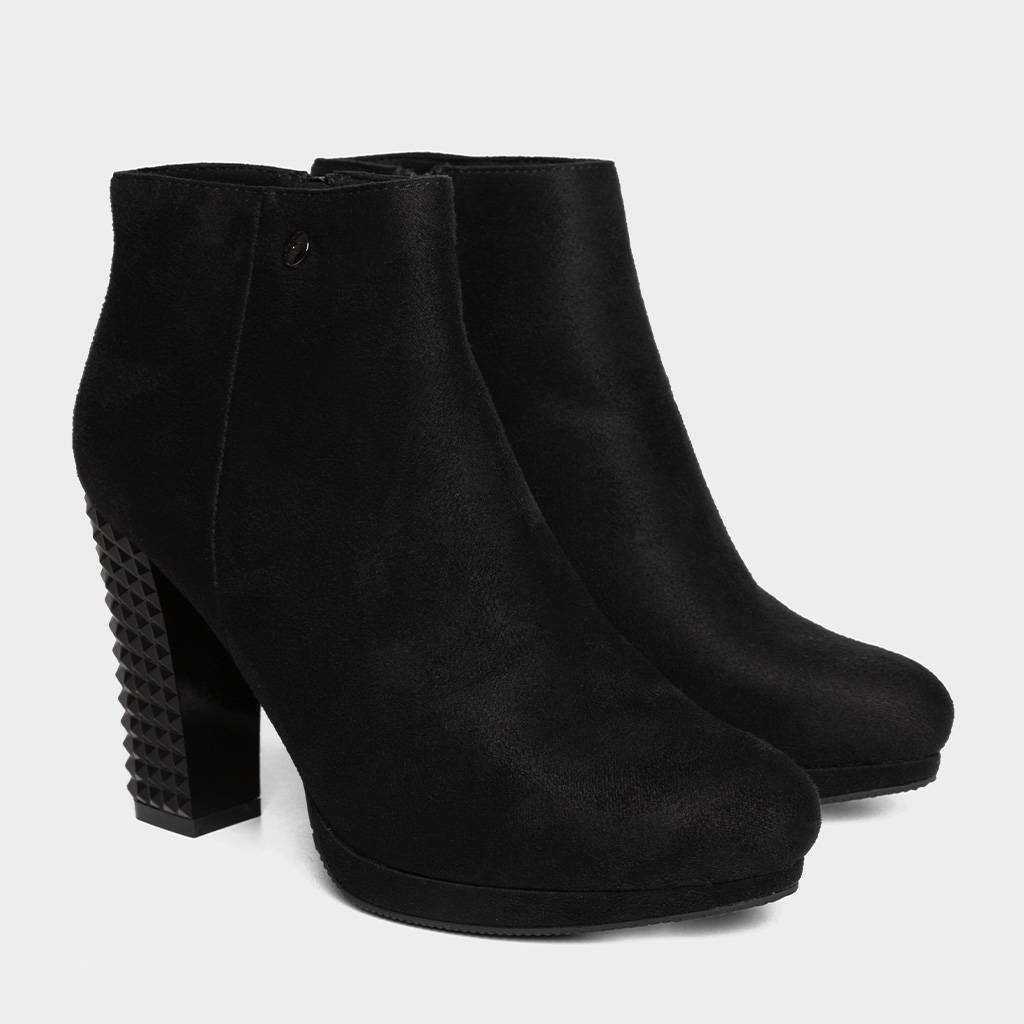 BOTINES MUJER FOOTLOOSE MICROFIBRA NEGRO FCH-HS028 DINA (35-39) - 2
