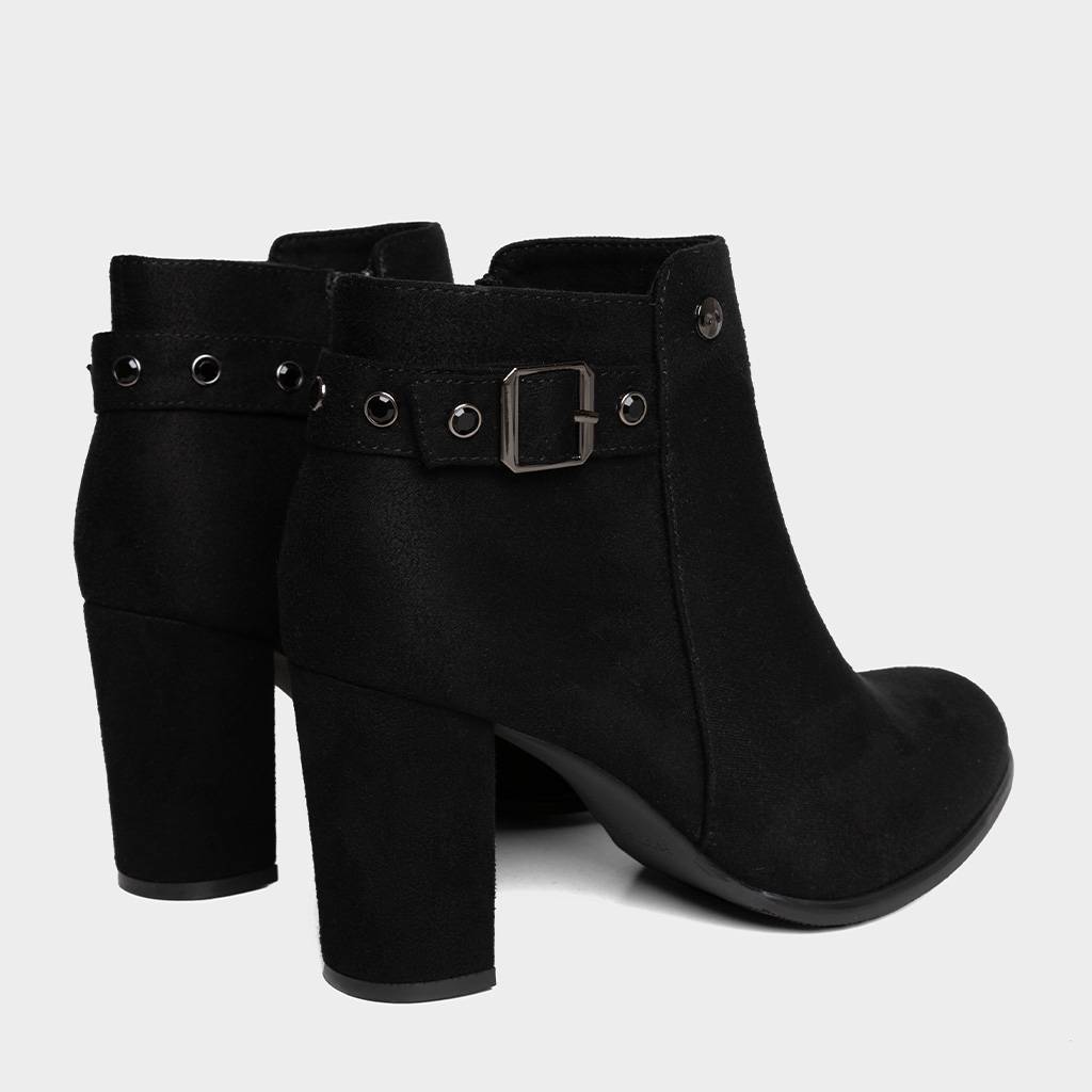 Ripley - BOTINES MUJER FOOTLOOSE MICROFIBRA NEGRO FCH-HS032 LETTE (35-39)